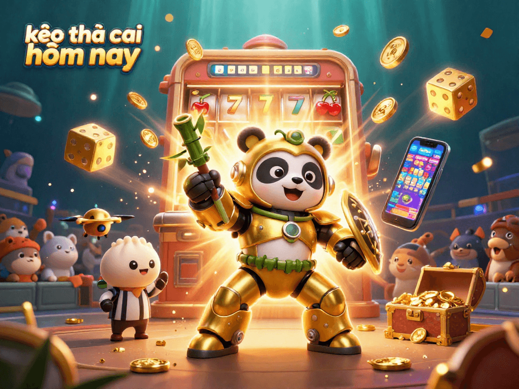 Engage with kèo nhà cái hôm nay through an exciting 3D casino showdown featuring vibrant characters and action.
