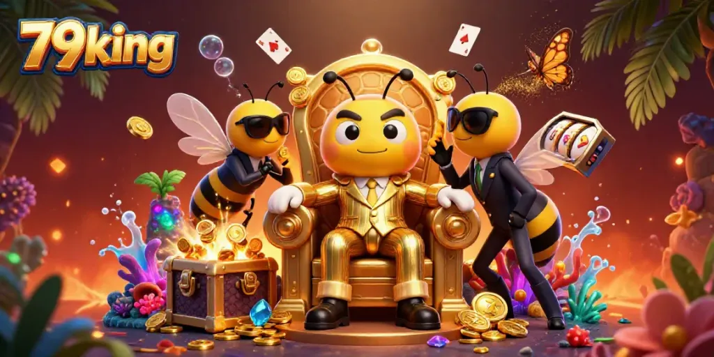 Experience thrills and wins at 79king with vibrant casino elements and adventures in spectacular 3D.