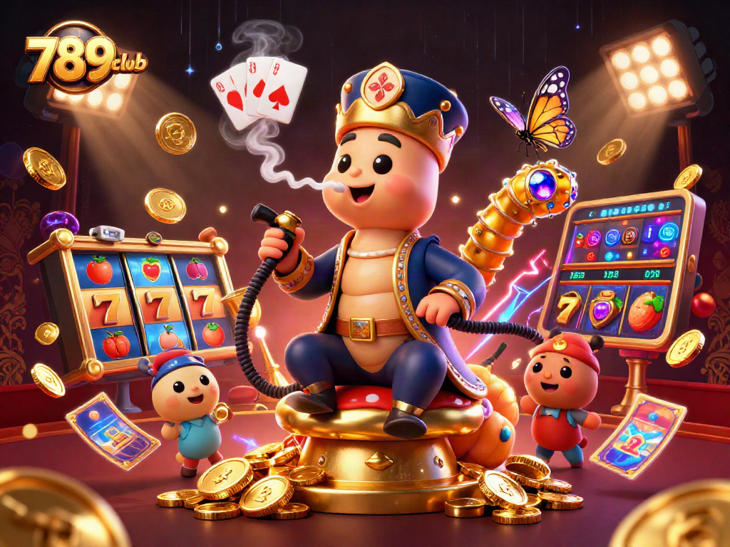 Play exciting casino games at 789club with vibrant slot reels and engaging jackpots.